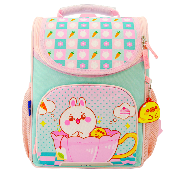 Ba Lô Chống Gù, Siêu Nhẹ Smart Tea Time - Bebé BBSM-022A - Màu Xanh Mint