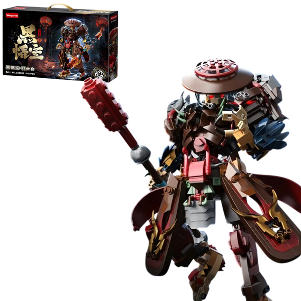Đồ Chơi Lắp Ráp Mecha Nhân Vật Hắc Hầu Vương - Wangao 188039 (867 Mảnh Ghép)