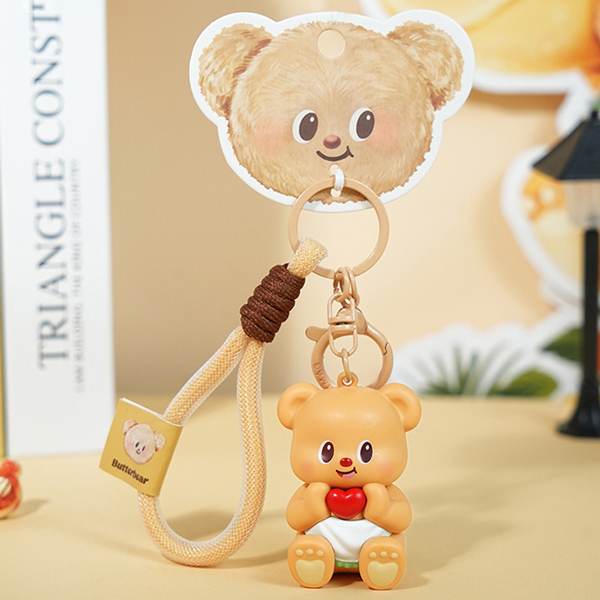 Móc Khóa Butter Bear & Tim Nhỏ - Other Girl Brands YZ0674-01