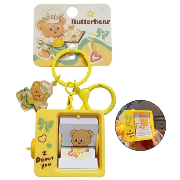 Móc Khóa Butter Bear & Hộp Kỷ Niệm - Other Girl Brands YZ0719-01