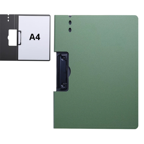 Bìa Trình Ký Đôi Kẹp Ngang A4 - Truecolor ZCP-3640C - Màu Xanh Lá