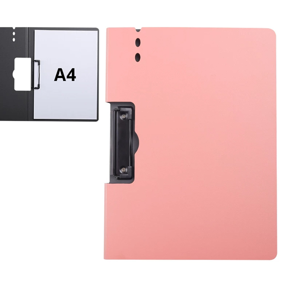 Bìa Trình Ký Đôi Kẹp Ngang A4 - Truecolor ZCP-3640F - Màu Hồng