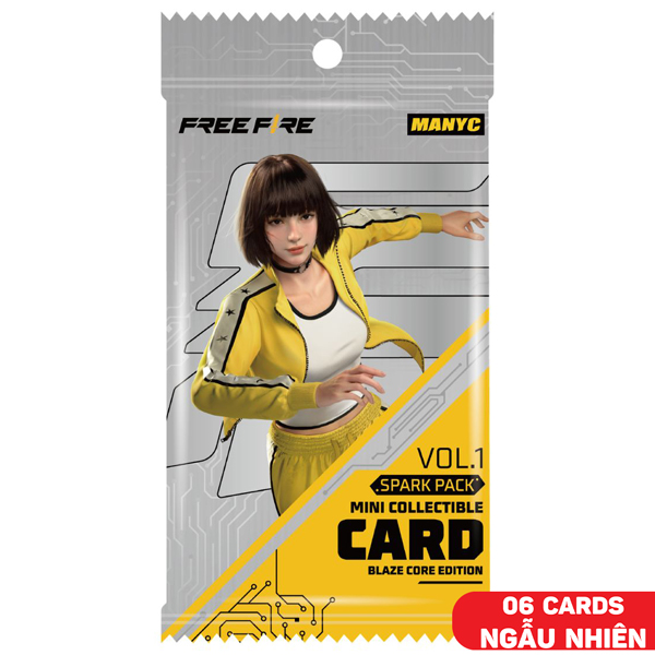 Thẻ Sưu Tập Manyc Free Fire - Blaze Core - Manyc MYC01FFO01C01F11_BC (6 Cards Ngẫu Nhiên/Túi)