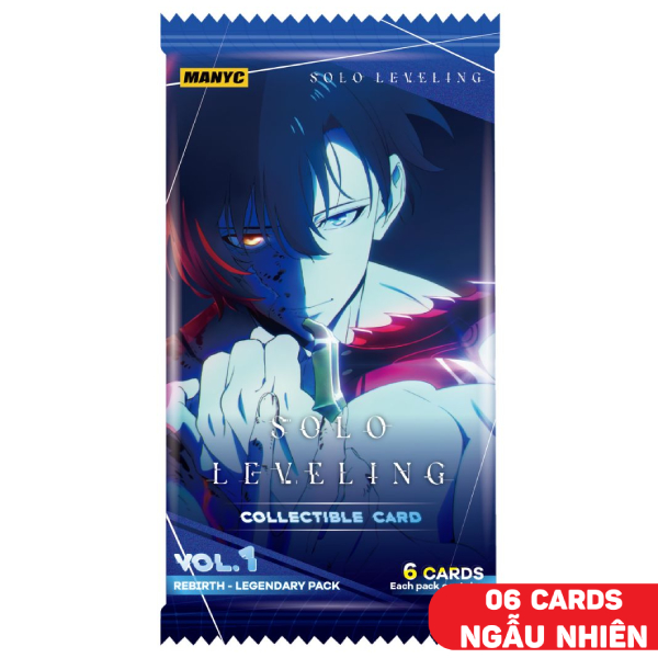 Thẻ Sưu Tập Solo Leveling - Rebirth - Legendary - Manyc MYC01SL01C01F09-LP (6 Cards Ngẫu Nhiên/Túi)