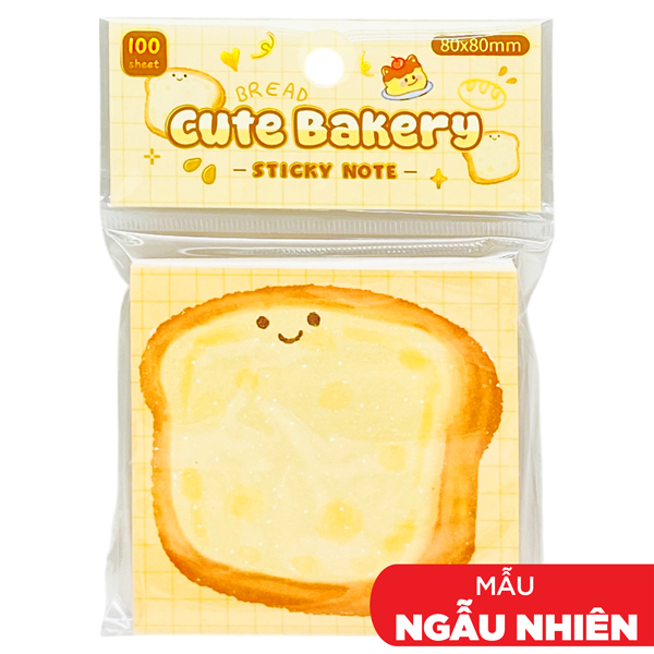 Giấy Note - Jin Na Xing A15-1-2 - Cute Bakery (Mẫu Sản Phẩm Giao Ngẫu Nhiên)