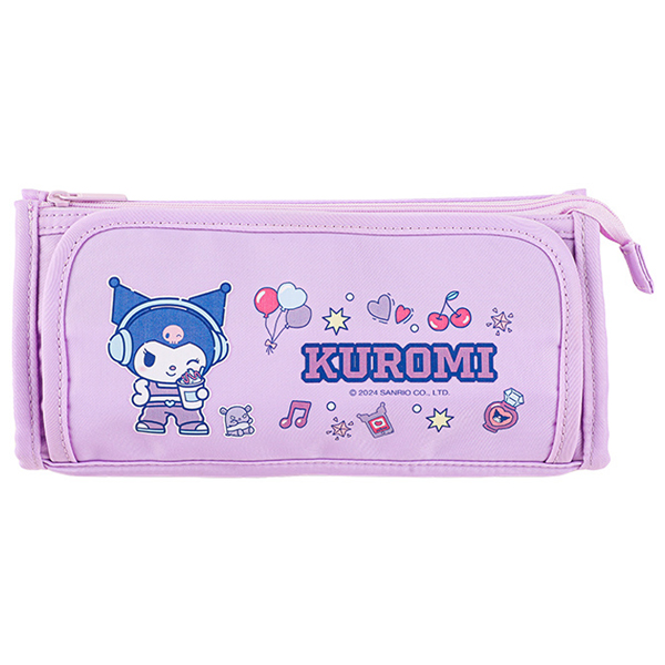 Bóp Viết Vải Sanrio Characters - GuangBo KT84515 - Kuromi
