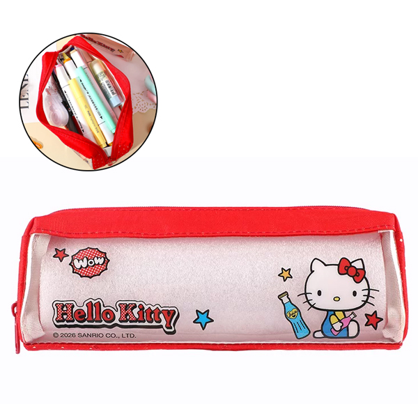Bóp Viết Hello Kitty - Guangbo KT840019-B - Màu Đỏ