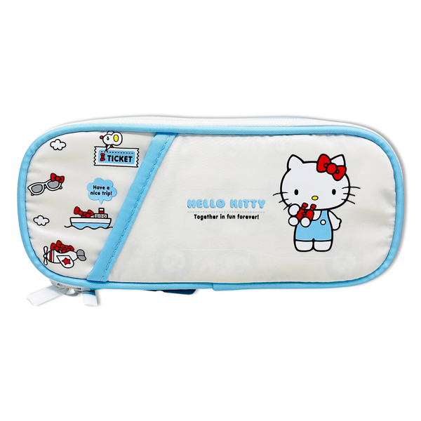 Bóp Viết Hello Kitty - Guangbo KT840008 - Màu Xanh Dương