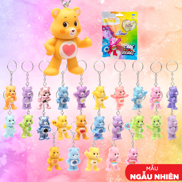 Blindbox Móc Khóa Nhân Vật Care Bears Series 1 - PMI Kids’ World CB8004
