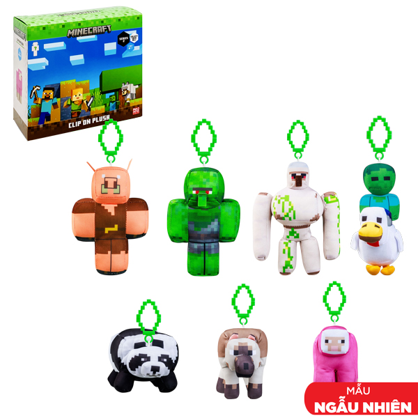 Blindbox Móc Khóa Thú Bông Minecraft Series 2 - Mojang Studios MC7205