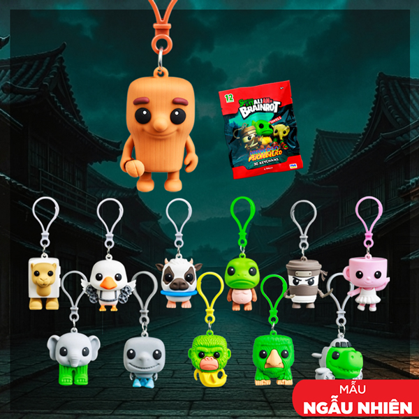 Blindbox Móc Khóa Mô Hình Nhân Vật Brainrot - PMI Kids’ World BR8004
