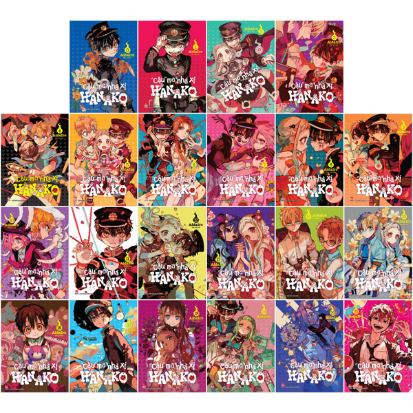 Truyện Tranh Combo Manga - "Cậu" Ma Nhà Xí Hanako: Tập 0 - 21 (Bộ 22 Tập) ( - Aida Iro