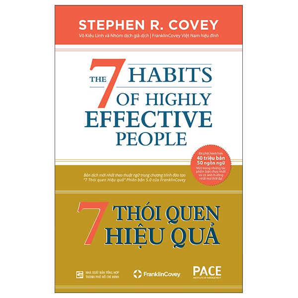 7 Thói Quen Hiệu Quả - The 7 Habits Of Highly Effective People - Bìa Cứng (Tái Bản 2022)