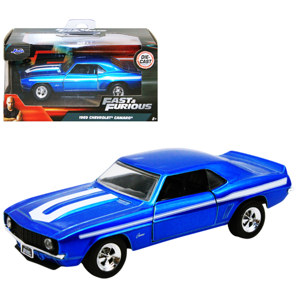 Đồ Chơi Xe Mô Hình Fast & Furious - Jada Toys 24075 - 1969 Chevrolet Camaro