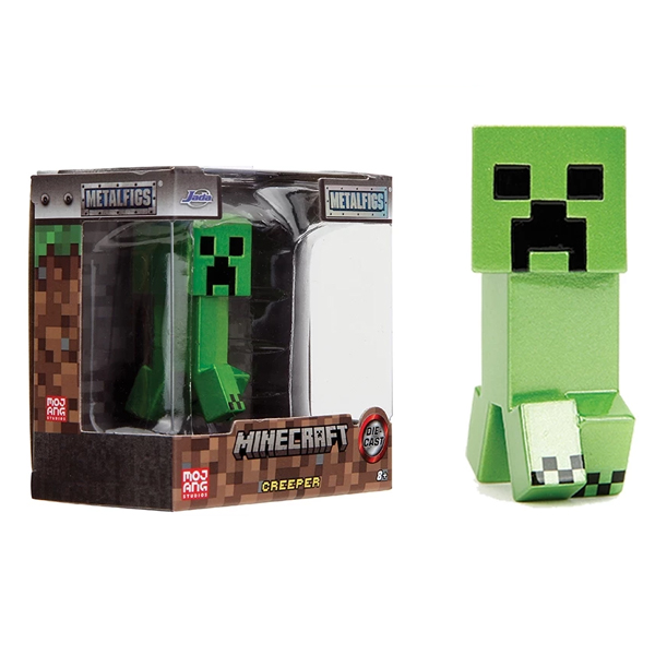 Đồ Chơi Mô Hình Sưu Tầm Minecraft 2.5 Inch - Metalfigs Single Pack - Jada Toys 85138 - W1-Creeper