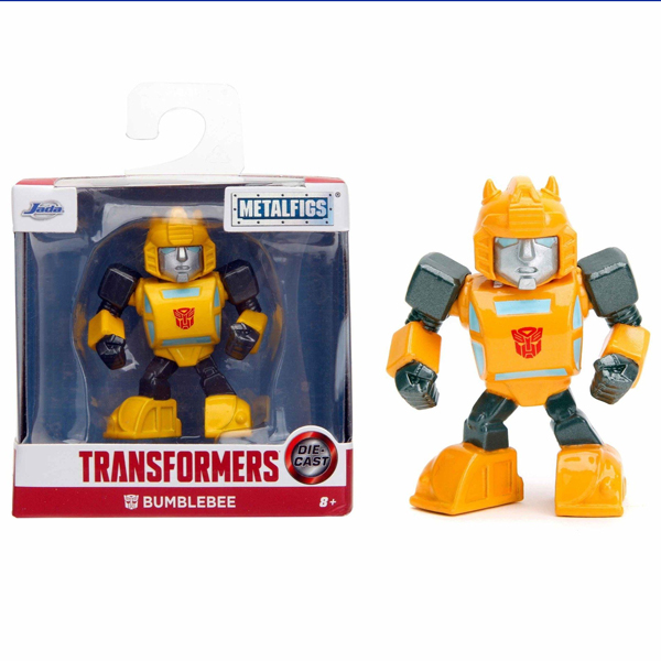 Đồ Chơi Mô Hình Sưu Tầm Transformer 6 cm - Metalfigs Single Pack - Jada Toys 85141 - Bumblebee