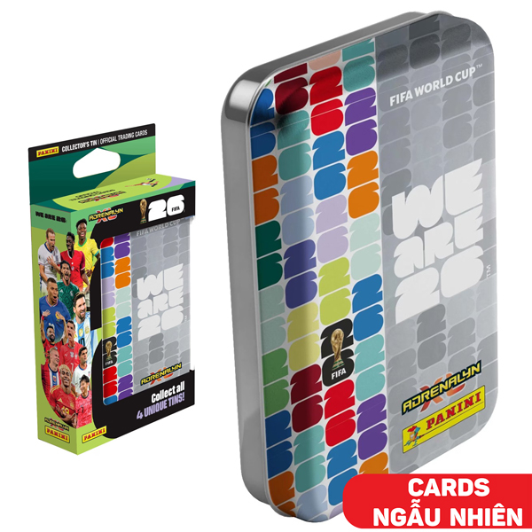 Hộp Thẻ Hình FIFA World Cup 2026 Adrenalyn XL - Panini - Mẫu 3 (Cards Ngẫu Nhiên)