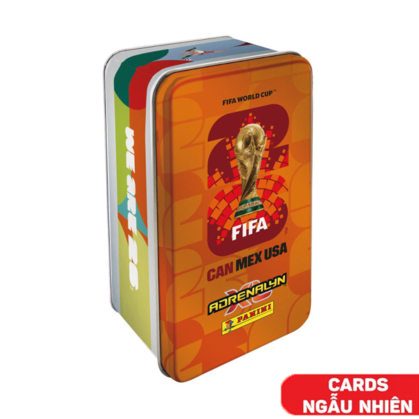 Đồ Chơi Hộp Cỡ Lớn Thẻ Hình Fifa World Cup 2026 Adrenalyn XL - Panini - Mẫu 3 (Card Ngẫu Nhiên)