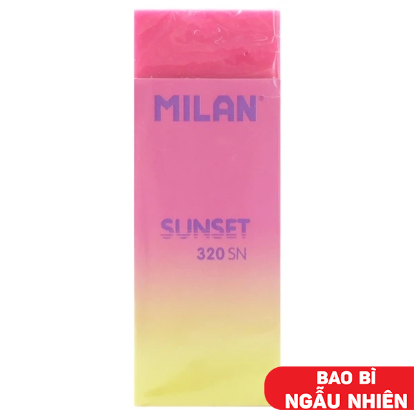 Gôm Milan Nata Sunset CPM320SN - Màu Hồng (Màu Bao Bì Giao Ngẫu Nhiên)