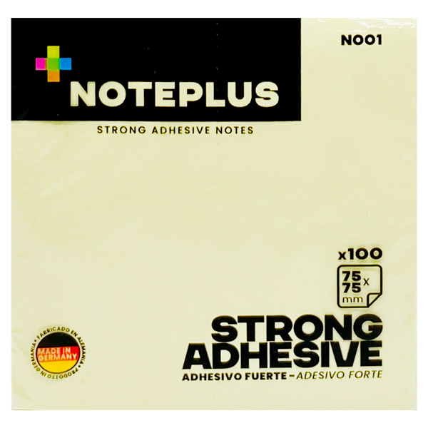 Giấy Note Vàng - 75 x 75mm - MP N001 (100 Tờ/Xấp)