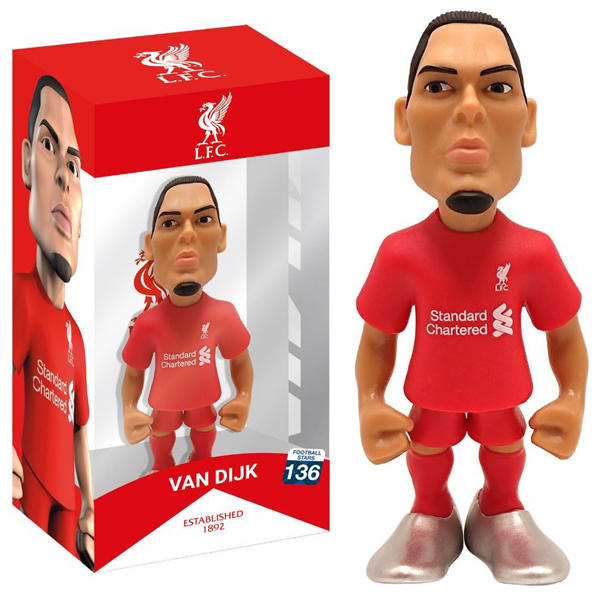 Đồ Chơi Mô Hình Siêu Sao Cầu Thủ Virgil Van Dijk - Liverpool - Minix 11285
