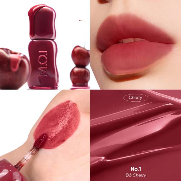 Son Tint Lì Soft Power 4gr - M.O.I #01 - Đỏ Cherry