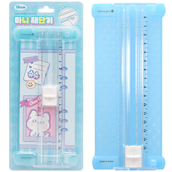 Bàn Cắt Giấy Mini Kitty - Morning Glory 41750-20579 - Màu Xanh