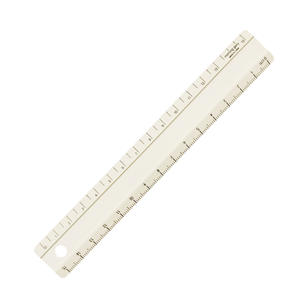 Thước Kẻ Milky 15 cm - Morning Glory 30000-21301 - Milky Butter