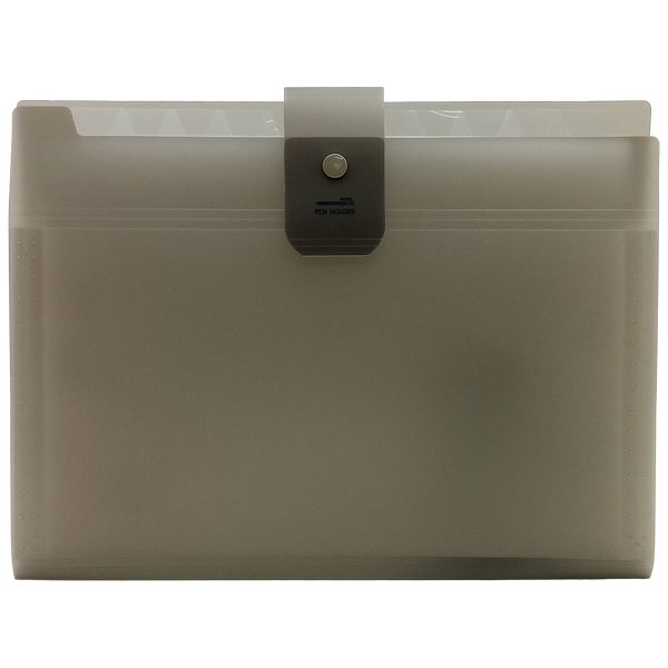 Bìa 12 Ngăn Clever Bium - Morning Glory 51530-86897 - Màu Xám Khói