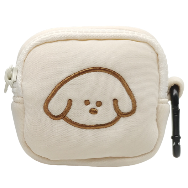Bóp Vải Mini Đựng Tai Nghe Bluetooth Puppy - Morning Glory 70900-89726 - Màu Trắng
