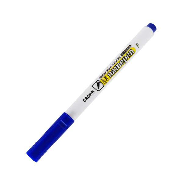 Bút Dạ Dầu Namepen - Crown CD-500F - Mực Xanh