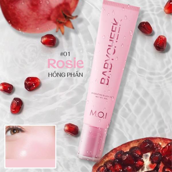 Má Hồng Baby Cheek - M.O.I #01 - Hồng Phấn
