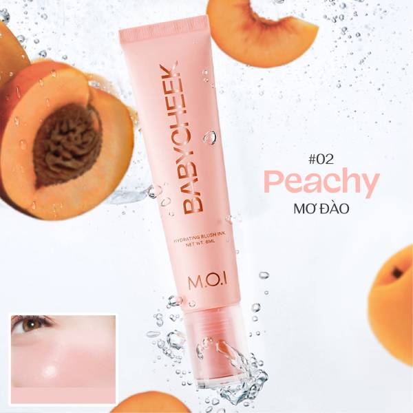 Má Hồng Baby Cheek - M.O.I #02 - Mơ Đào