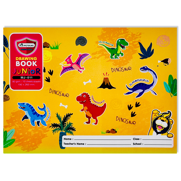 Tập Vẽ Junior - Masterart MJ-011 (10 Tờ) - Mẫu 1