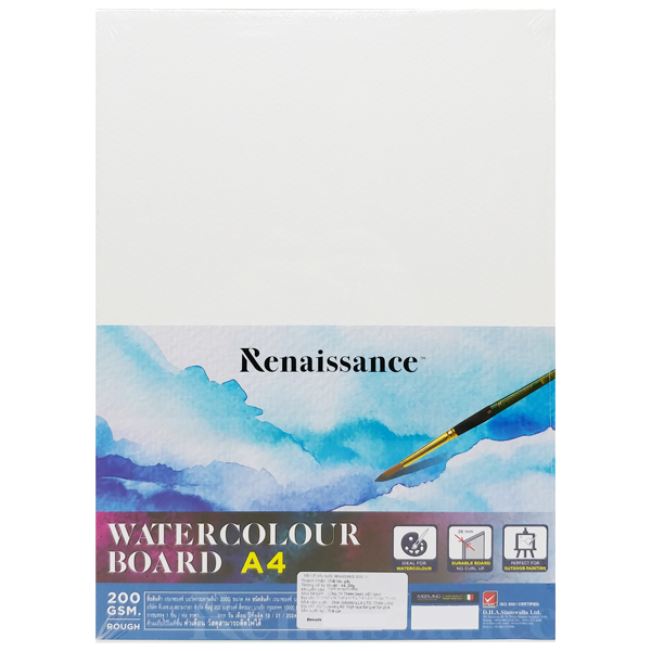 Giấy Bìa Vẽ Màu Nước A4 - Renaissance