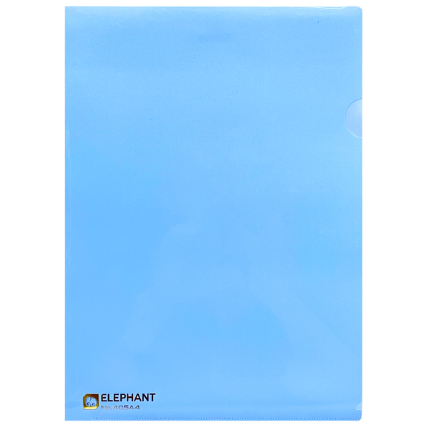 Bìa Hở Cạnh A4 0.15 mm - Elephant 405A4 - Baby Blue