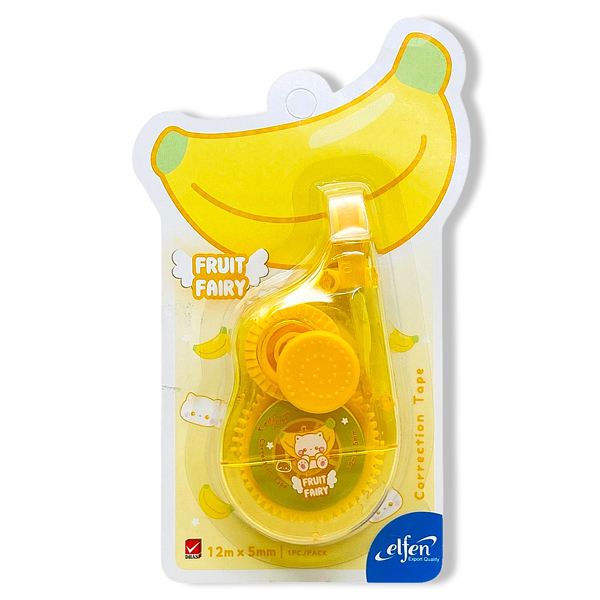 Xóa Kéo Fruit Fairy - 5mm x 12m - Elfen - Chuối