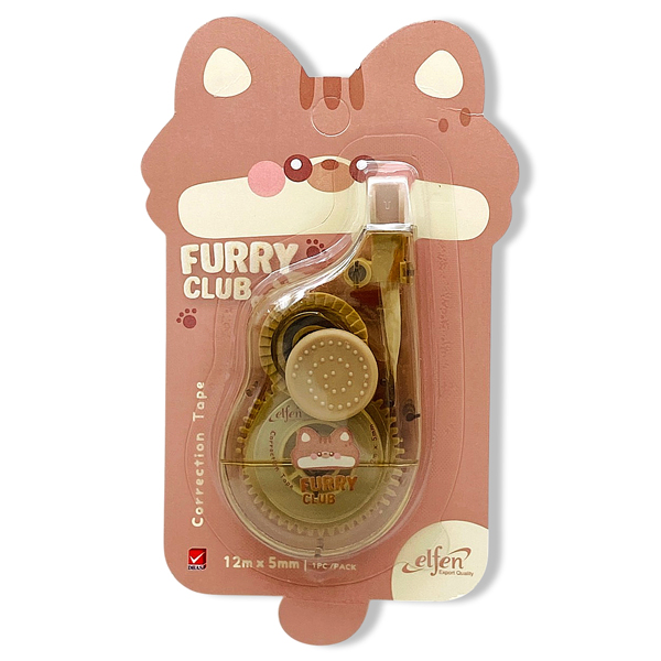 Xóa Kéo Furry Club - 5mm x 12m - Elfen - Chuột Hamster