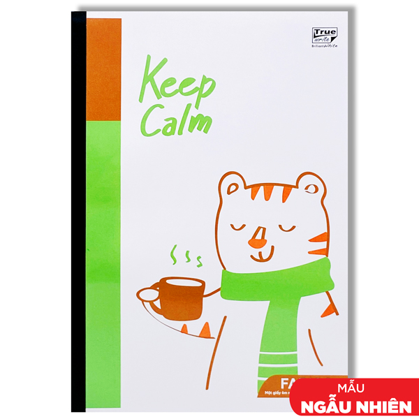 Tập Sinh Viên Gáy Dán True Write - Kẻ Ngang - 120 Trang 70gsm - Elephant FI640491 (Mẫu Bìa Giao Ngẫu Nhiên)