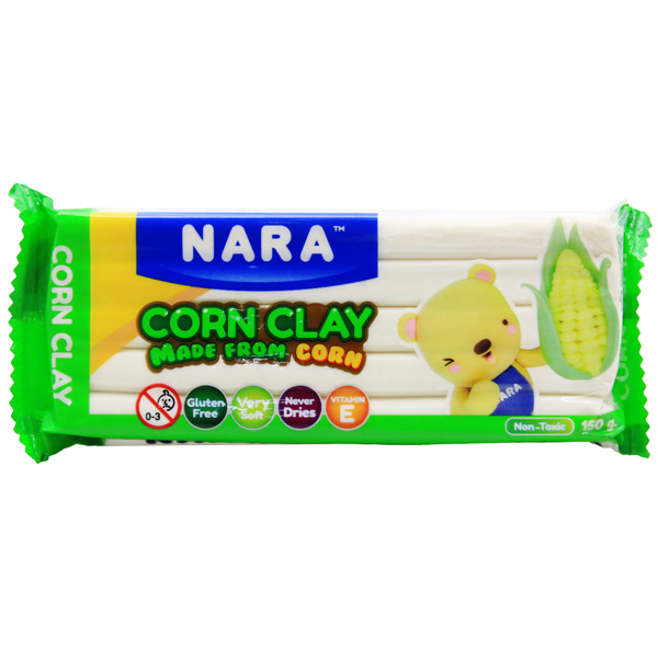 Bột Nặn Hình NARA Màu Trắng NDD-PO-150-1 (150g)
