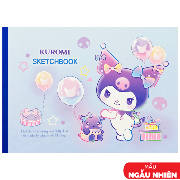 Sổ Vẽ Phác Họa Kuromi - iiGEN IG5761 (18 Tờ) (Mẫu Bìa Giao Ngẫu Nhiên)