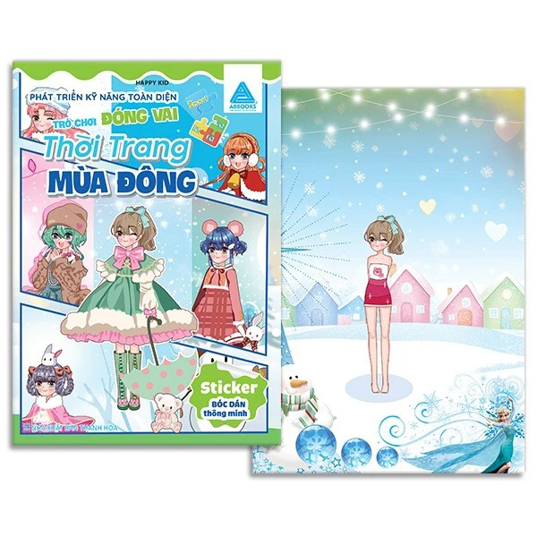 Sách Bóc Dán Thông Minh - Phát Triển Kỹ Năng Toàn Diện - Trò Chơi Đóng - Do