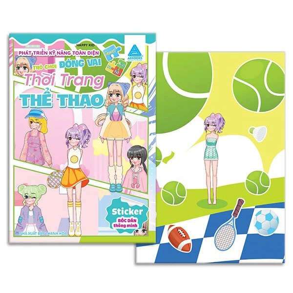 Sách Bóc Dán Thông Minh - Phát Triển Kỹ Năng Toàn Diện - Trò Chơi Đóng - Do