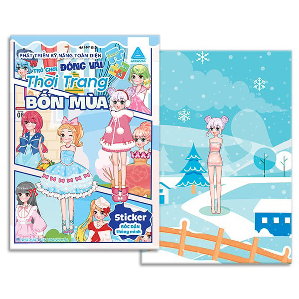 Sách Bóc Dán Thông Minh - Phát Triển Kỹ Năng Toàn Diện - Trò Chơi Đóng - Do
