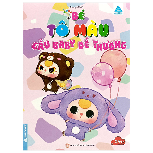Bé Tô Màu Gấu Baby Dễ Thương (Tái Bản 2026)