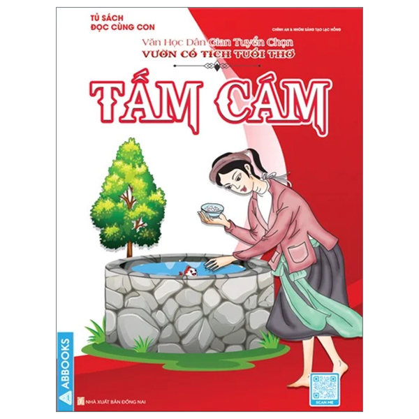 [Phiên chợ sách cũ] Văn Học Dân Gian Tuyển Chọn - Vườn Cổ Tích Tuổi Thơ - Tấm Cám