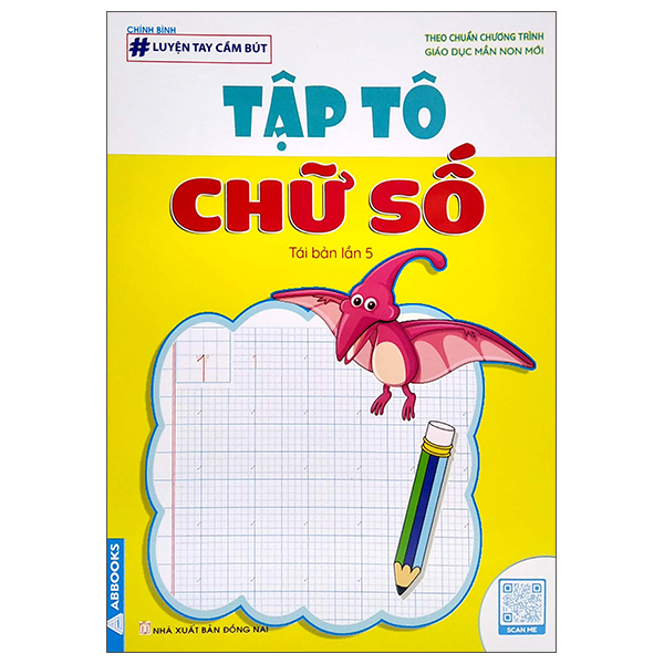 [Phiên chợ sách cũ] Luyện Tay Cầm Bút - Tập Tô Chữ Số