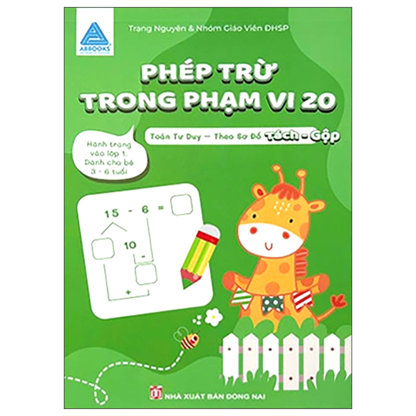 Phép Trừ Trong Phạm Vi 20 - Toán Tư Duy - Theo Sơ Đồ Tách-Gộp
