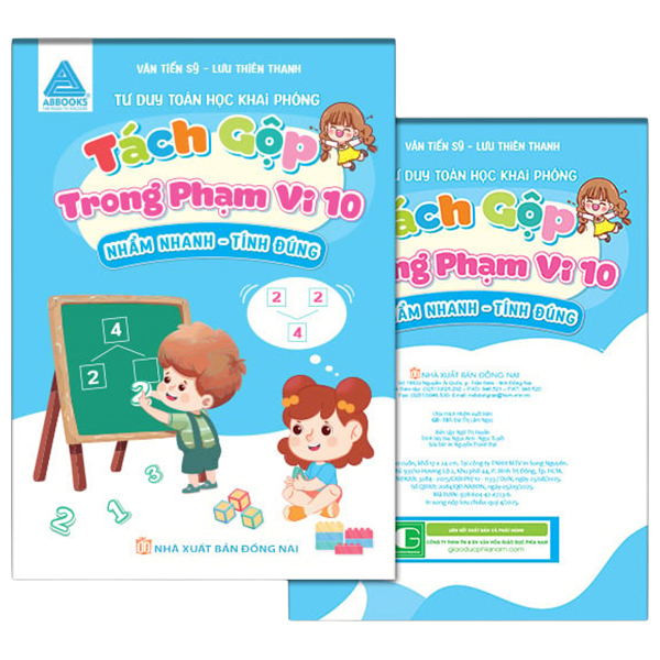 Sách Tư Duy Toán Học Khai Phóng - Nhẩm Nhanh Tính Đúng - Tách Gộp Trong P - Phong Nhã