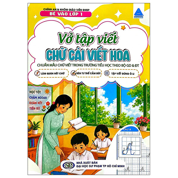 Bé Vào Lớp 1 - Vở Tập Viết - Chữ Cái Viết Hoa
